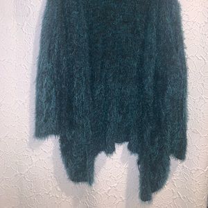Sweaters - Emerald green fuzzy sweater/cardigan Sweaters - Emerald green fuzzy sweater/cardigan